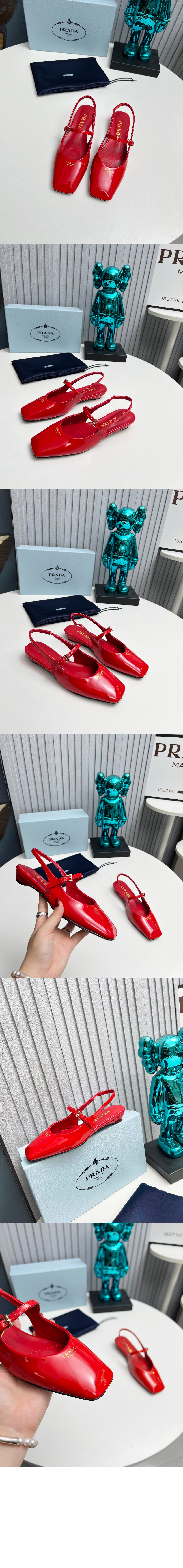 미러급레플리카사이트 | 명품레플리카 전문 쇼핑몰  | 하이퀄 - 페이턴트 가죽 백스트랩 1F828N &gt; 프라다