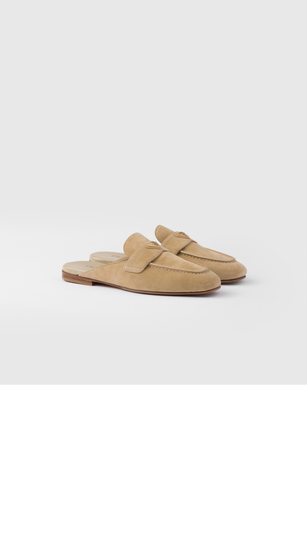 미러급레플리카사이트 | 명품레플리카 전문 쇼핑몰  | 하이퀄 - 스웨이드 슬리퍼 1D766N &gt; 프라다