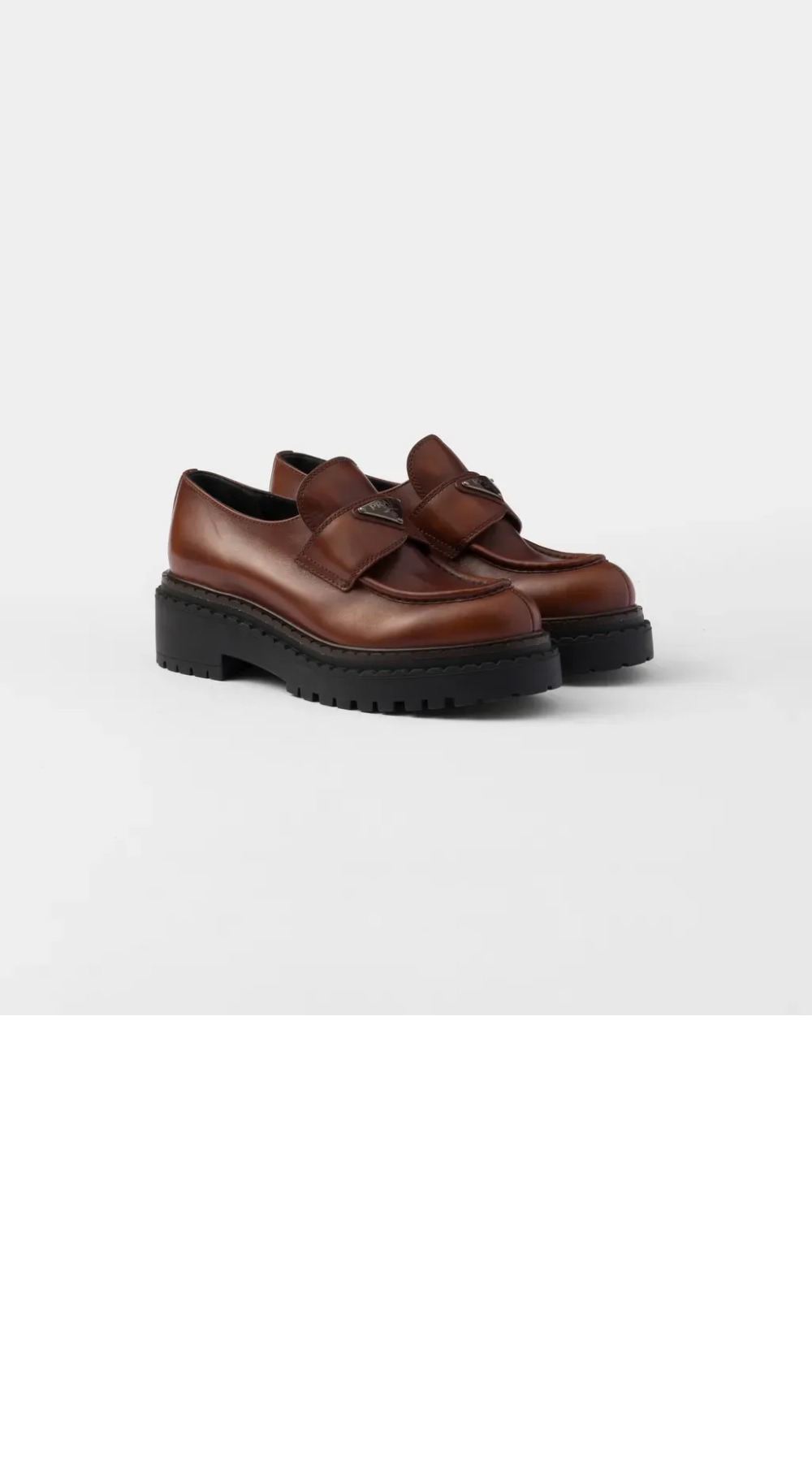 미러급레플리카사이트 | 명품레플리카 전문 쇼핑몰  | 하이퀄 - 초콜릿 가죽 로퍼 2DE148 &gt; 프라다