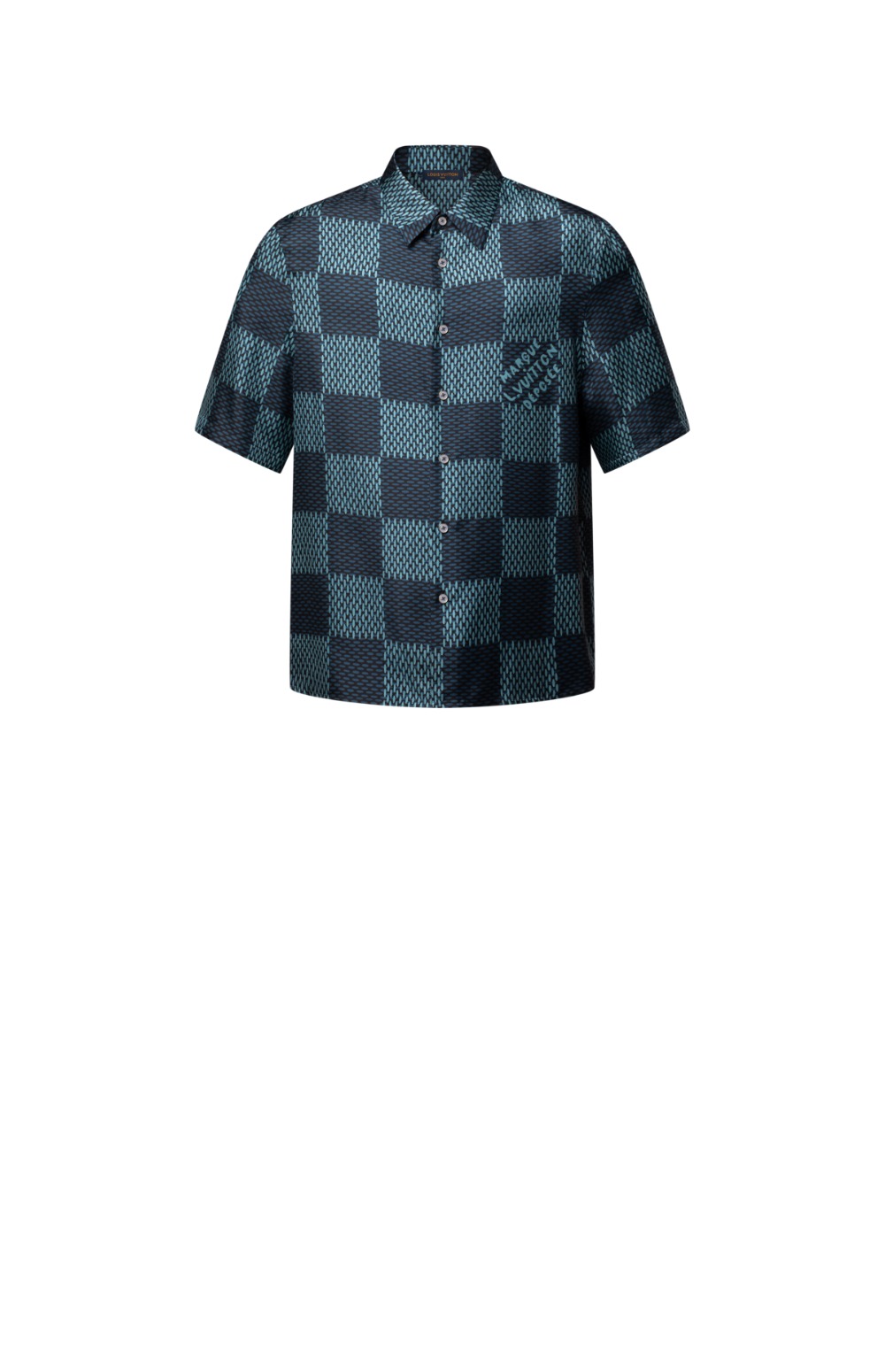 미러급레플리카사이트 | 명품레플리카 전문 쇼핑몰  | 하이퀄 - 다미에 반팔 실크 셔츠 &gt; 루이비통