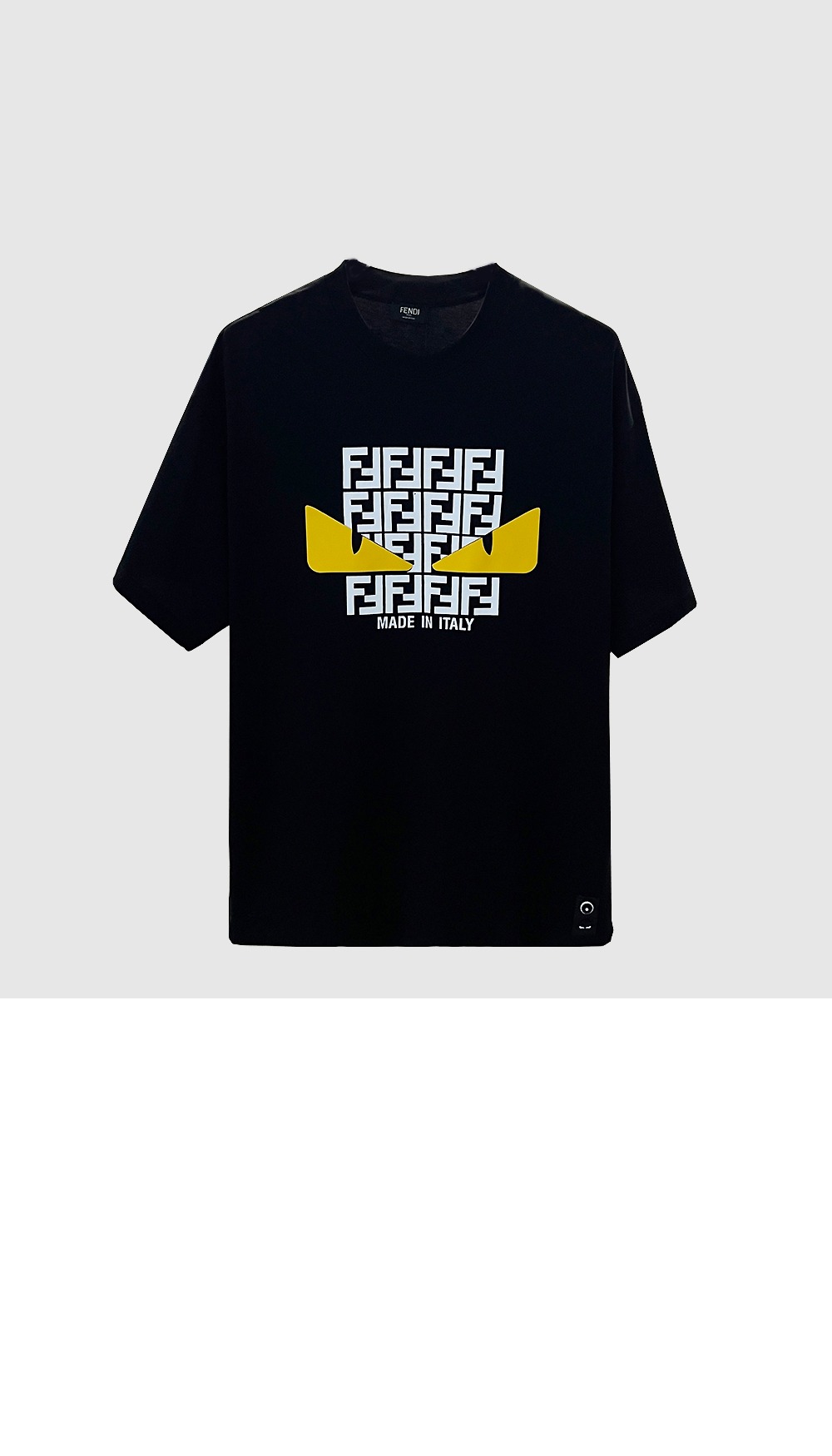 미러급레플리카사이트 | 명품레플리카 전문 쇼핑몰  | 하이퀄 - 몬스터 로고 프린트 반팔 &gt; 펜디