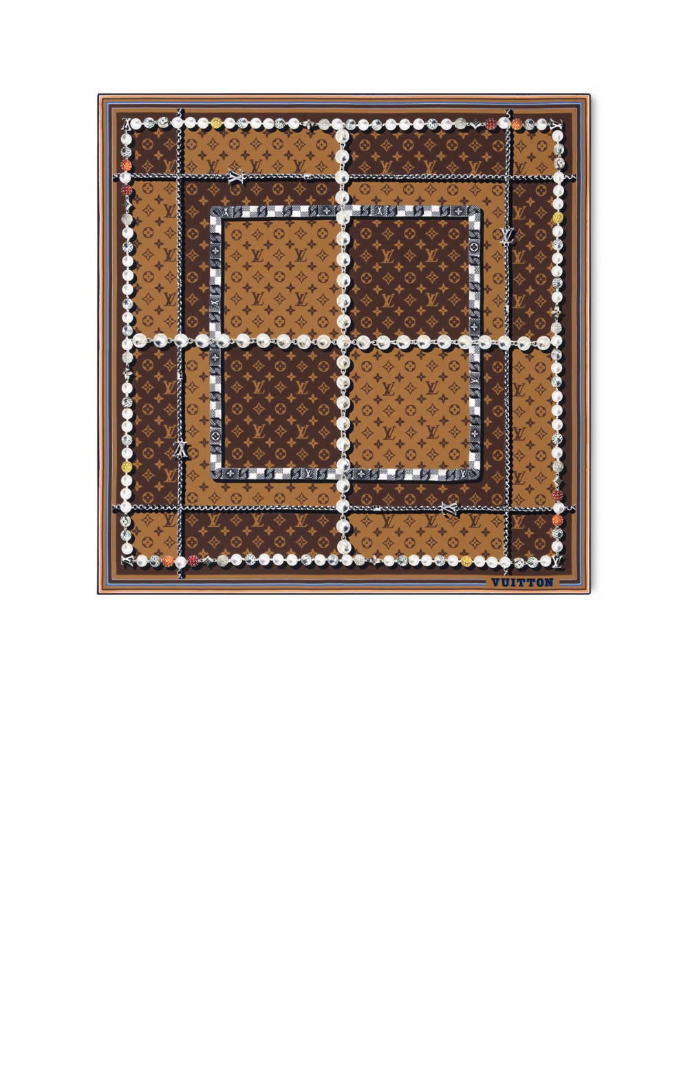 미러급레플리카사이트 | 명품레플리카 전문 쇼핑몰  | 하이퀄 - 댄디 모노그램 (Dandy Monogram) 실크 스퀘어 M94848 &gt; 루이비통