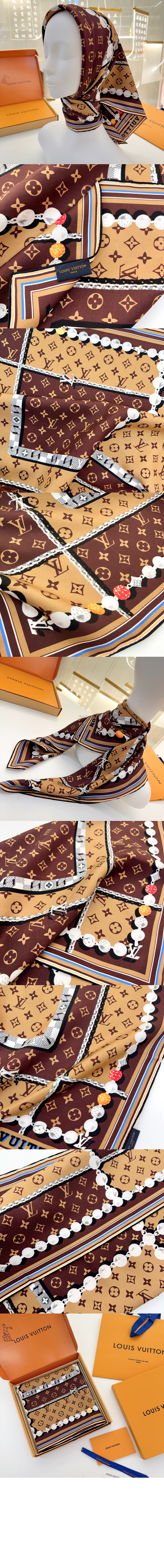 미러급레플리카사이트 | 명품레플리카 전문 쇼핑몰  | 하이퀄 - 댄디 모노그램 (Dandy Monogram) 실크 스퀘어 M94848 &gt; 루이비통