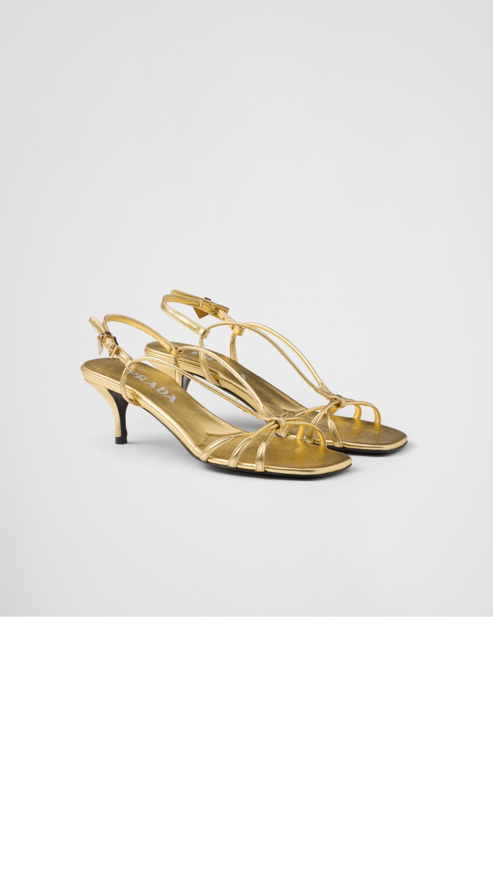 미러급레플리카사이트 | 명품레플리카 전문 쇼핑몰  | 하이퀄 - 굽이 있는 가죽 샌들 1X504N &gt; 프라다