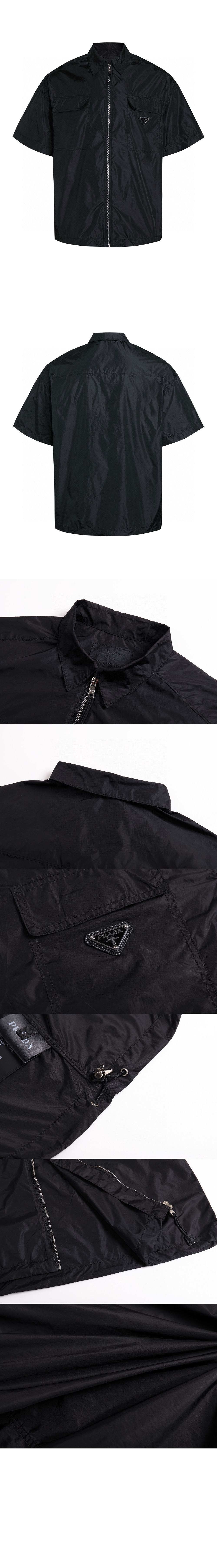 미러급레플리카사이트 | 명품레플리카 전문 쇼핑몰  | 하이퀄 - 쇼트 슬리브 라이트 리나일론 셔츠 &gt; 프라다