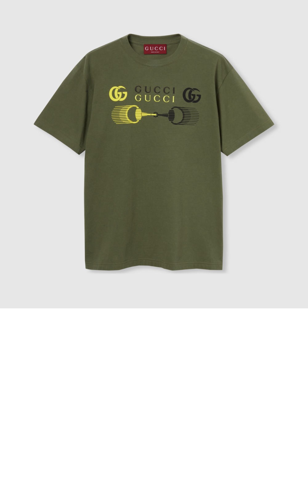 미러급레플리카사이트 | 명품레플리카 전문 쇼핑몰  | 하이퀄 - 프린트 코튼 저지 티셔츠 > 구찌