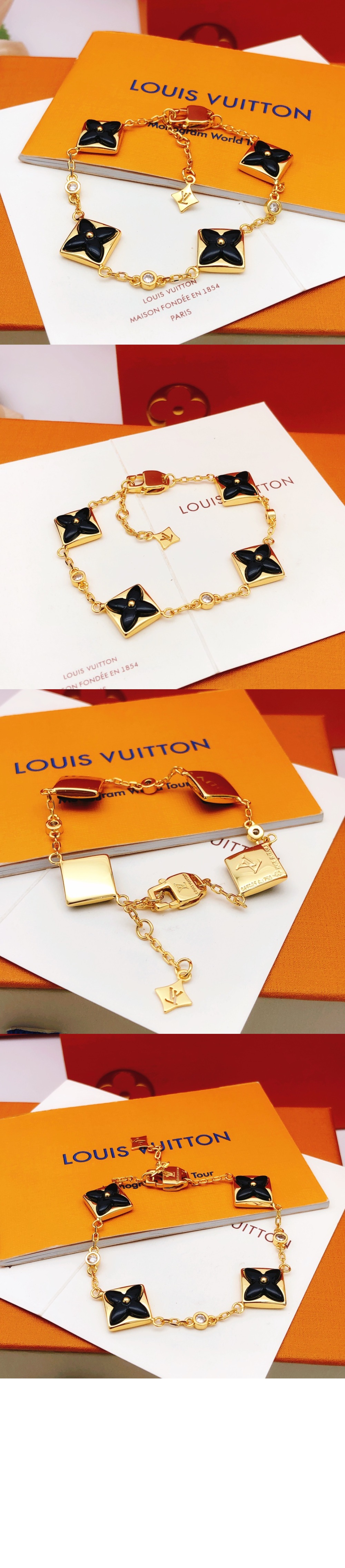 미러급레플리카사이트 | 명품레플리카 전문 쇼핑몰  | 하이퀄 - 컬러 블라썸 BB 멀티 모티프 팔찌 Q05024 &gt; 루이비통