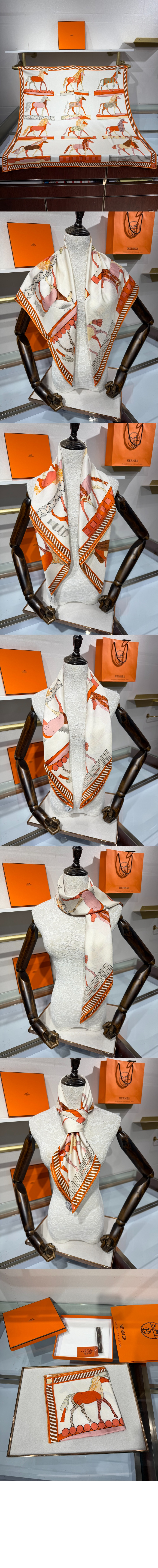 미러급레플리카사이트 | 명품레플리카 전문 쇼핑몰  | 하이퀄 - A Toute Allure 스카프 90 > 에르메스