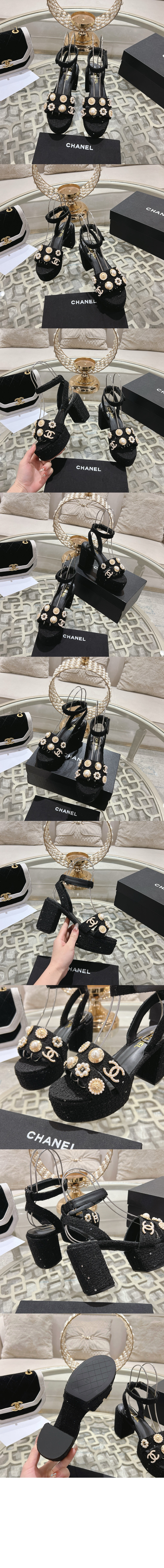 미러급레플리카사이트 | 명품레플리카 전문 쇼핑몰  | 하이퀄 - 트위드 샌들 G46423 &gt; 샤넬