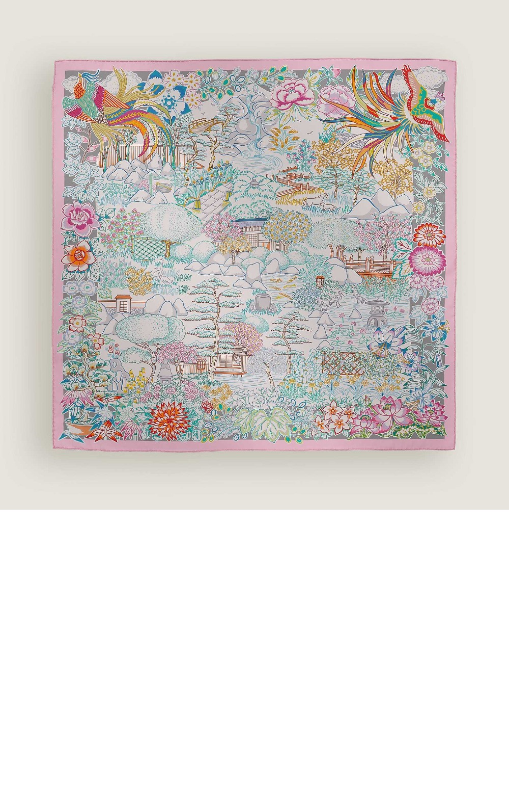 미러급레플리카사이트 | 명품레플리카 전문 쇼핑몰  | 하이퀄 - Mille Feuilles de Soie 더블 페이스 스카프 90 > 에르메스