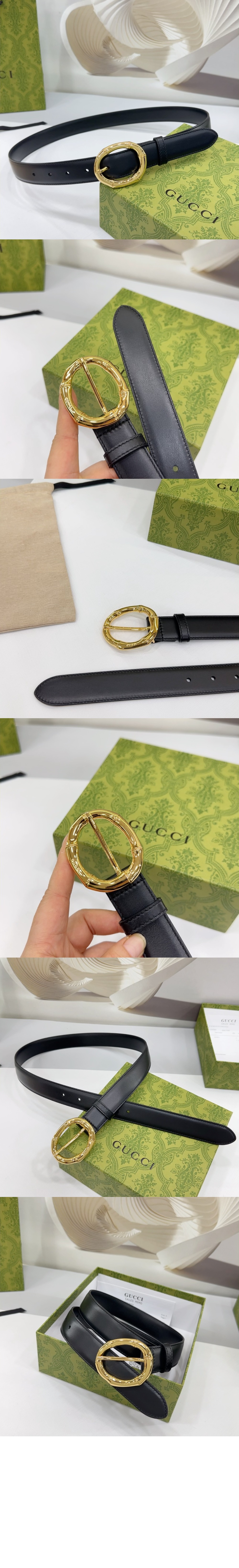 미러급레플리카사이트 | 명품레플리카 전문 쇼핑몰  | 하이퀄 - 대나무 원형 버클 벨트 828270 &gt; 구찌