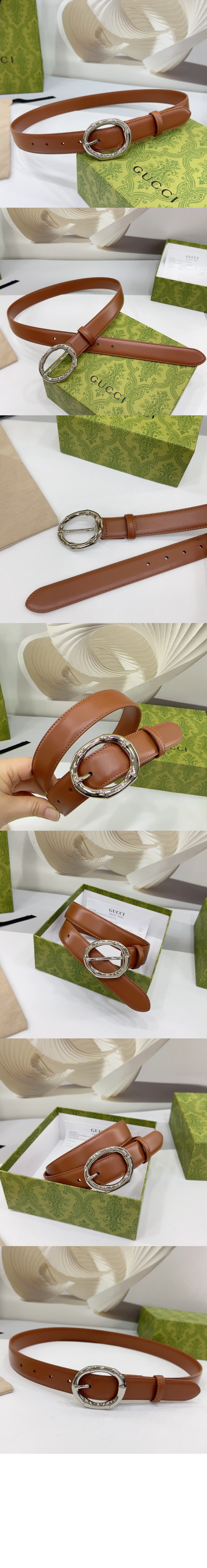 미러급레플리카사이트 | 명품레플리카 전문 쇼핑몰  | 하이퀄 - 대나무 원형 버클 벨트 828270 &gt; 구찌