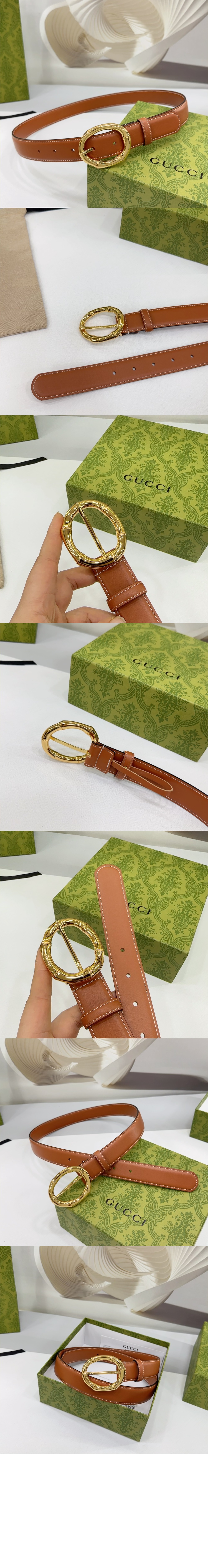 미러급레플리카사이트 | 명품레플리카 전문 쇼핑몰  | 하이퀄 - 대나무 원형 버클 벨트 828270 &gt; 구찌