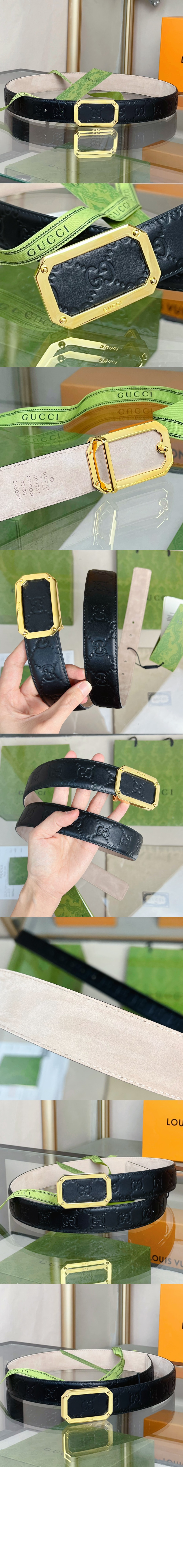 미러급레플리카사이트 | 명품레플리카 전문 쇼핑몰  | 하이퀄 - 시그니처 가죽 벨트 403941 &gt; 구찌