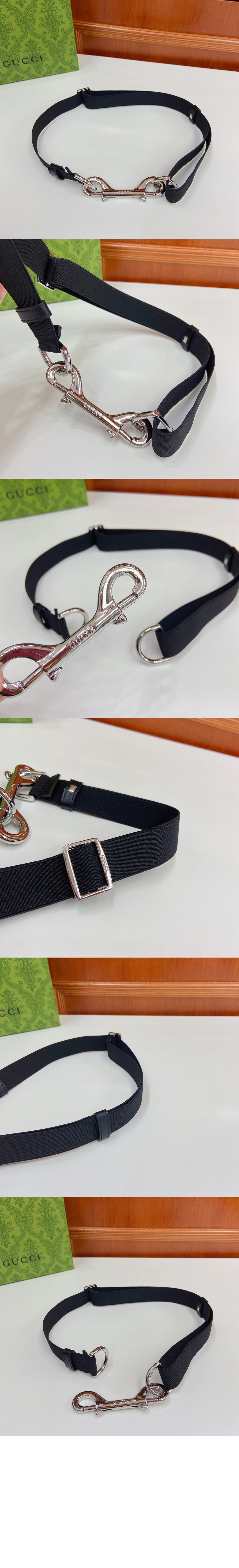 미러급레플리카사이트 | 명품레플리카 전문 쇼핑몰  | 하이퀄 - 더블 후크 얇은 벨트 821480 > 구찌