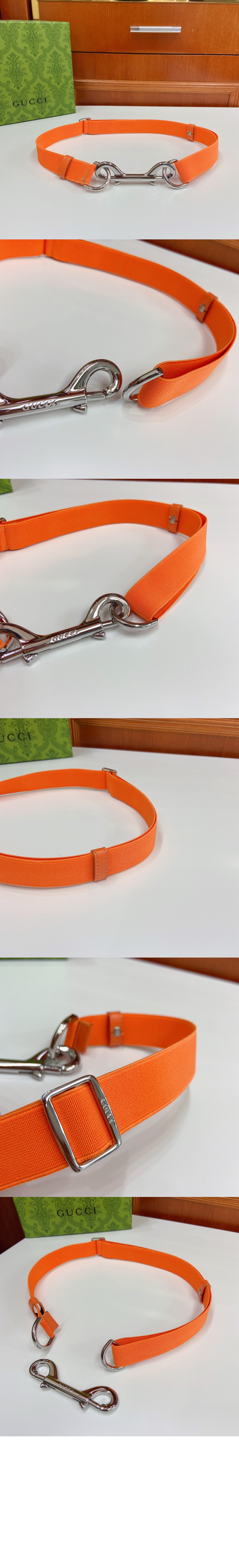 미러급레플리카사이트 | 명품레플리카 전문 쇼핑몰  | 하이퀄 - 더블 후크 얇은 벨트 821480 > 구찌