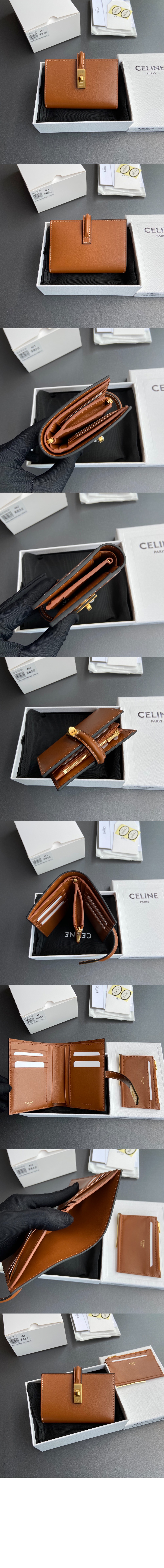 미러급레플리카사이트 | 명품레플리카 전문 쇼핑몰  | 하이퀄 - 새틴 송아지 가죽 동전 지갑 10M483 &gt; 셀린느