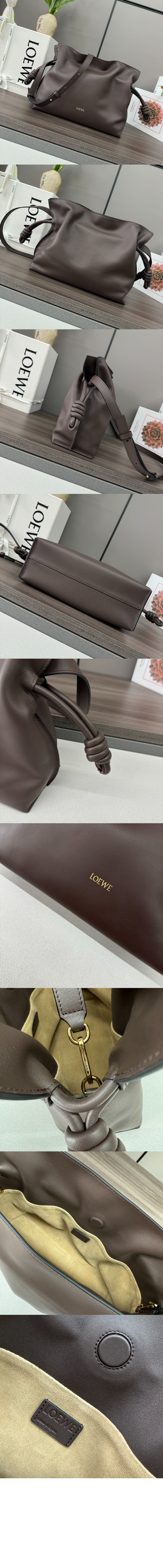 미러급레플리카사이트 | 명품레플리카 전문 쇼핑몰  | 하이퀄 - 미디엄 플라멩코 클러치 나파 카프스킨 > 로에베