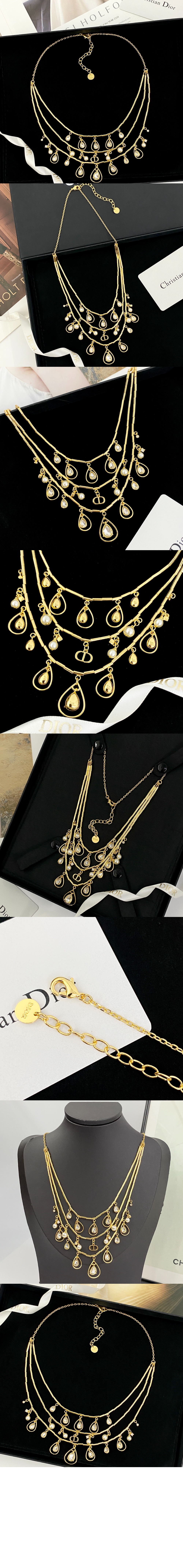 미러급레플리카사이트 | 명품레플리카 전문 쇼핑몰  | 하이퀄 - D-Drop 목걸이  N3351 > 디올