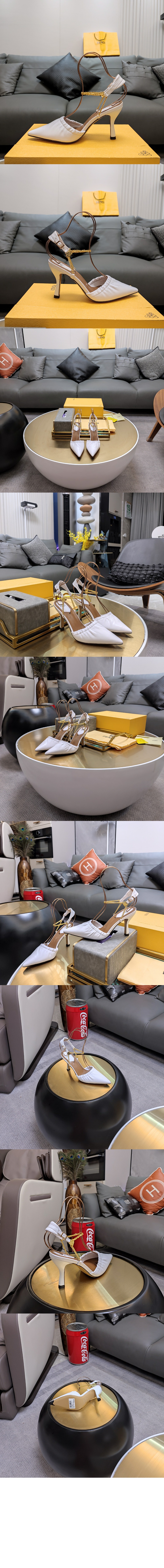 미러급레플리카사이트 | 명품레플리카 전문 쇼핑몰  | 하이퀄 - 가죽 미디엄 힐 뮬 8R8519 &gt; 펜디