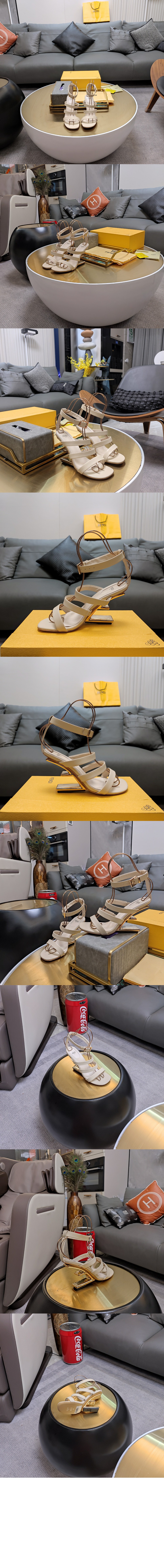 미러급레플리카사이트 | 명품레플리카 전문 쇼핑몰  | 하이퀄 - 가죽 하이힐 샌들 8X8512 &gt; 펜디