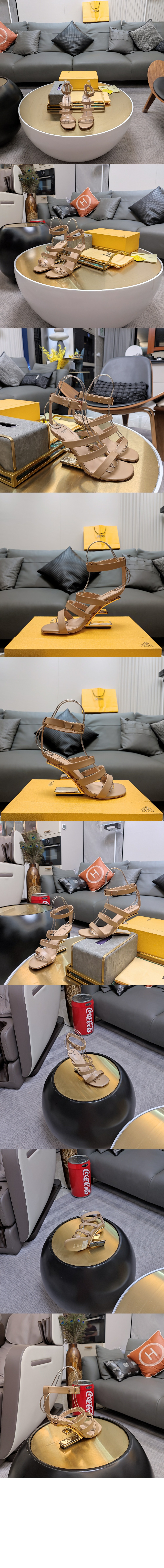 미러급레플리카사이트 | 명품레플리카 전문 쇼핑몰  | 하이퀄 - 가죽 하이힐 샌들 8X8512 &gt; 펜디