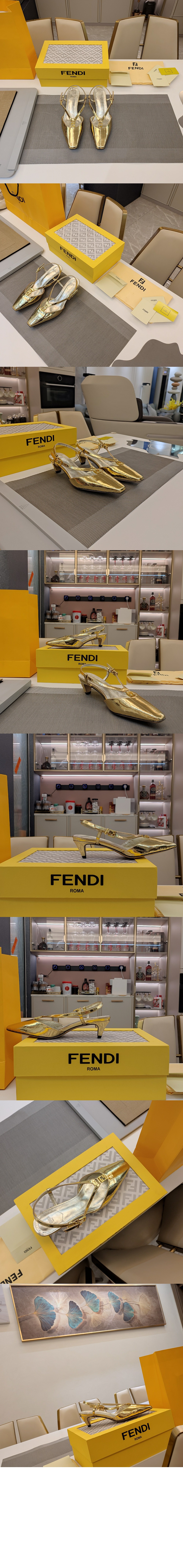 미러급레플리카사이트 | 명품레플리카 전문 쇼핑몰  | 하이퀄 - 장어 가죽 로우힐 슬링백 8J8580 &gt; 펜디