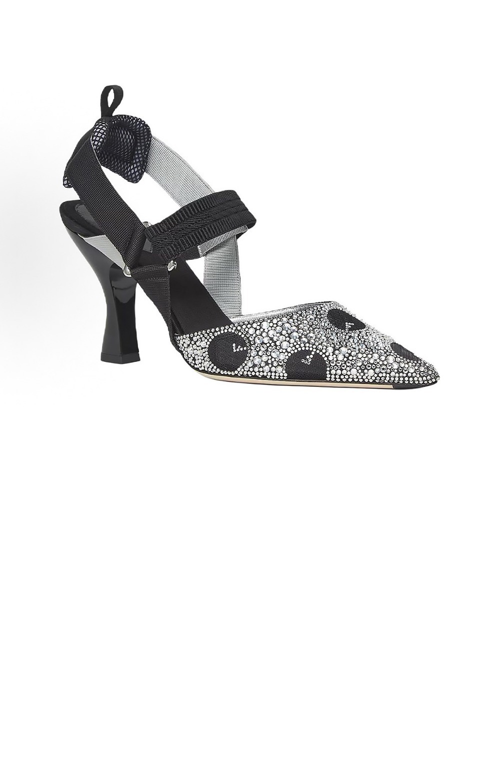 미러급레플리카사이트 | 명품레플리카 전문 쇼핑몰  | 하이퀄 - 콜리브리 매쉬 라인스톤 하이힐 슬링백 8J8585 > 펜디