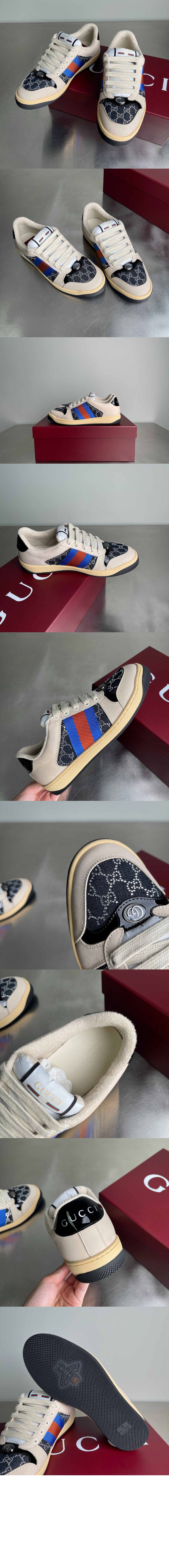 미러급레플리카사이트 | 명품레플리카 전문 쇼핑몰  | 하이퀄 - GG 크리스털 스크리너 스니커즈 836568 &gt; 구찌