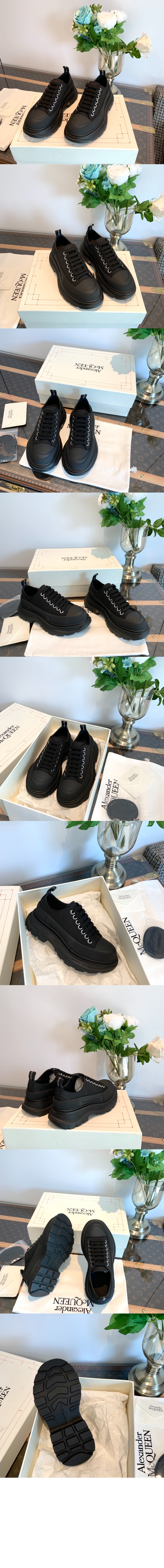 미러급레플리카사이트 | 명품레플리카 전문 쇼핑몰  | 하이퀄 - 트레드 슬릭 레이스업 슈즈 705660 &gt; 알렉산더맥퀸