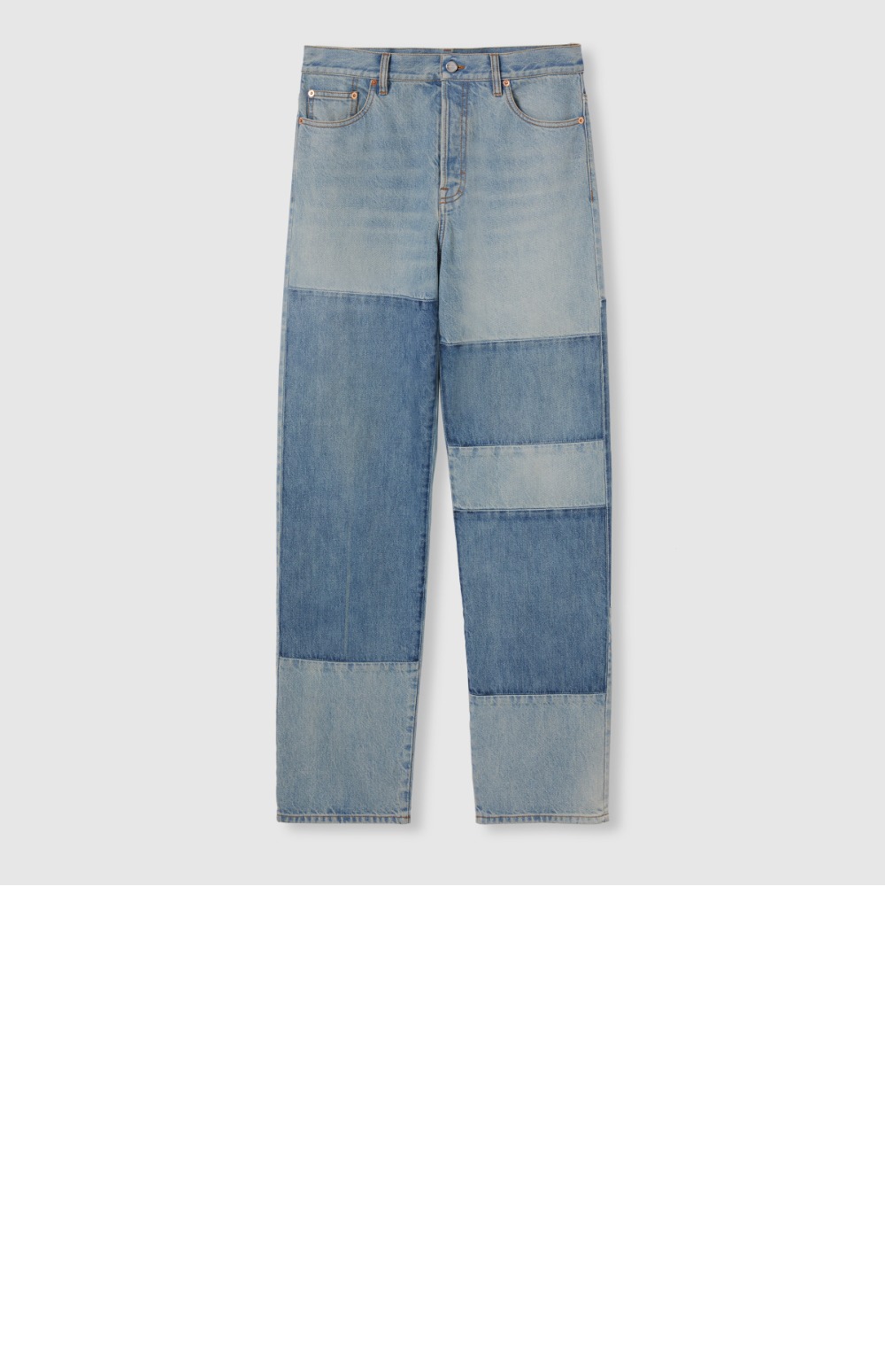 미러급레플리카사이트 | 명품레플리카 전문 쇼핑몰  | 하이퀄 - 루즈핏 코튼 데님 팬츠 > 구찌