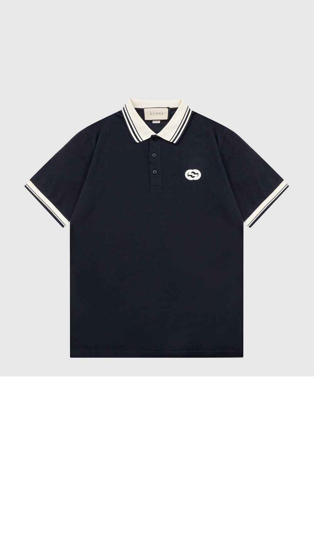 미러급레플리카사이트 | 명품레플리카 전문 쇼핑몰  | 하이퀄 - 인터로킹 G 코튼 폴로 셔츠 > 구찌