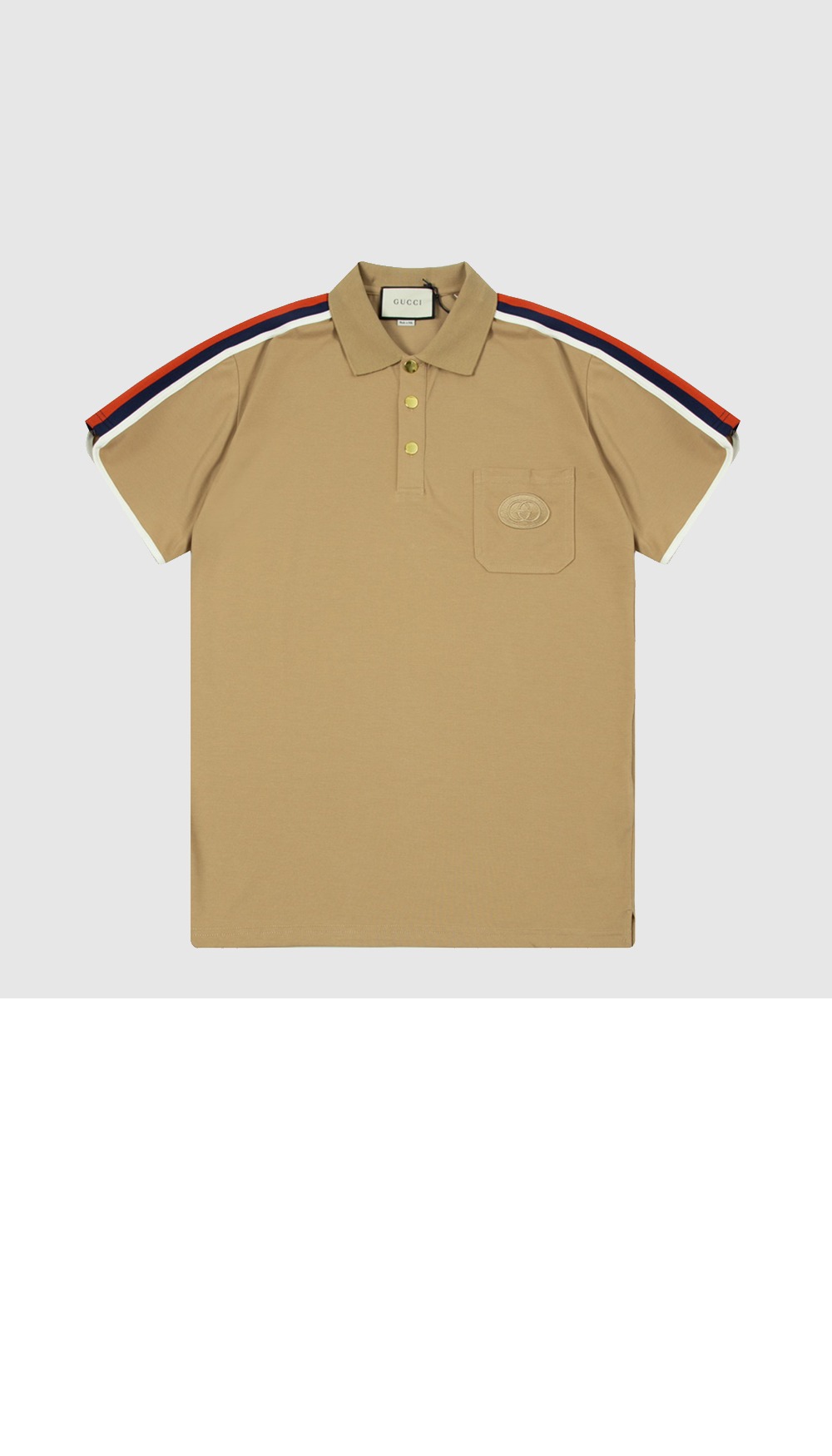 미러급레플리카사이트 | 명품레플리카 전문 쇼핑몰  | 하이퀄 - 인터로킹 G 코튼 폴로 셔츠 > 구찌