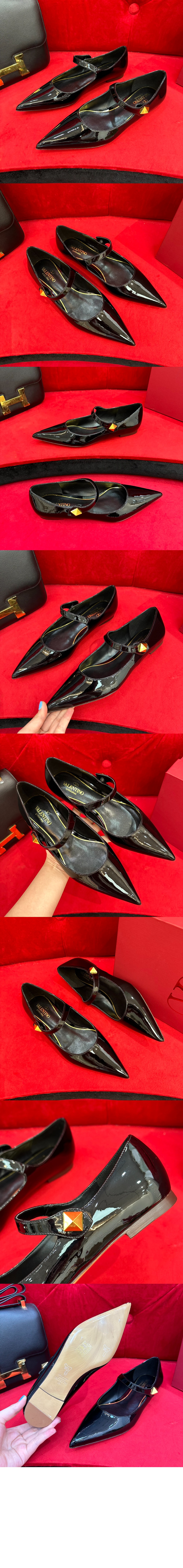 미러급레플리카사이트 | 명품레플리카 전문 쇼핑몰  | 하이퀄 - 페이턴트 레더 발레 플랫 슈즈 &gt; 발렌티노