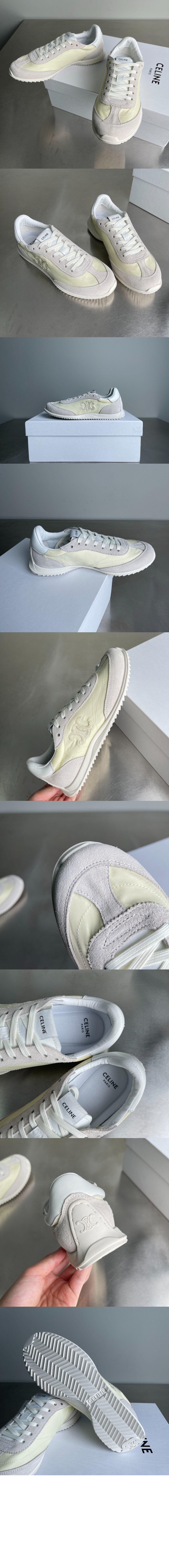미러급레플리카사이트 | 명품레플리카 전문 쇼핑몰  | 하이퀄 - 레이서 로우 탑 스니커즈 364365 > 셀린느