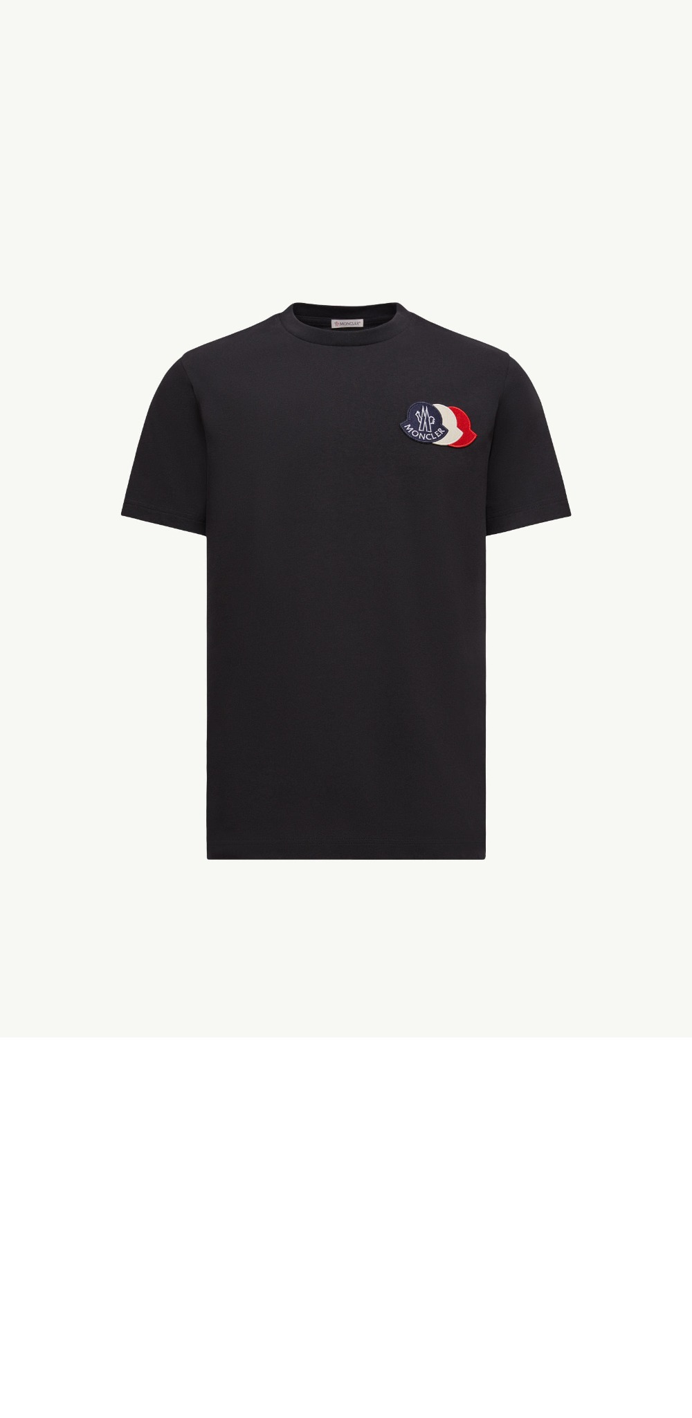 미러급레플리카사이트 | 명품레플리카 전문 쇼핑몰  | 하이퀄 - 자수 3컬러 로고 코튼 티셔츠 &gt; 몽클레어