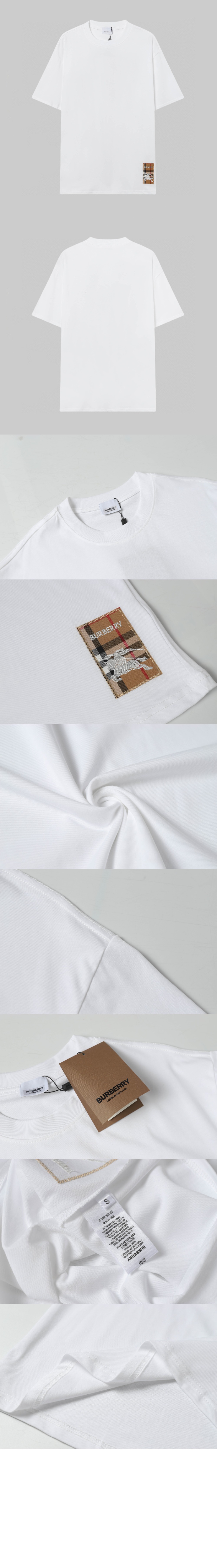 미러급레플리카사이트 | 명품레플리카 전문 쇼핑몰  | 하이퀄 - 체크 라벨 코튼 티셔츠 &gt; 버버리