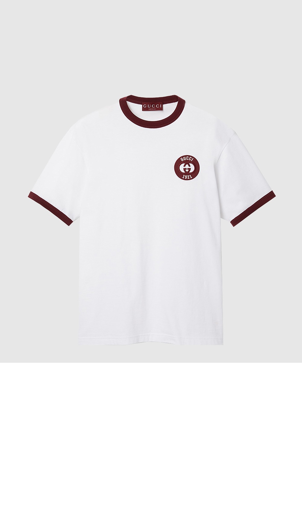 미러급레플리카사이트 | 명품레플리카 전문 쇼핑몰  | 하이퀄 - 코튼 저지 티셔츠 > 구찌