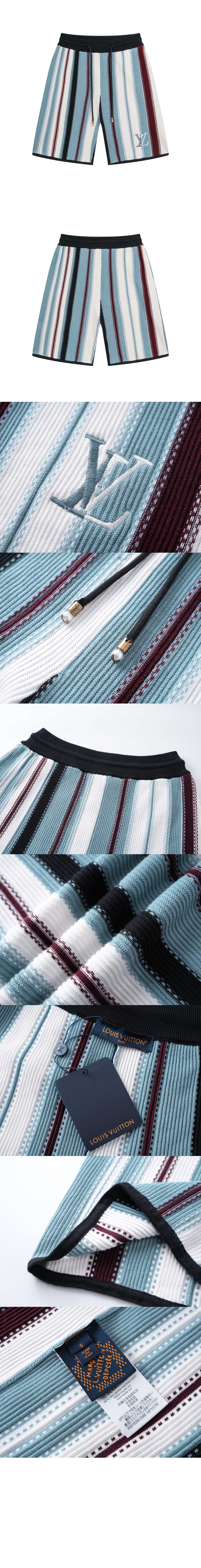 미러급레플리카사이트 | 명품레플리카 전문 쇼핑몰  | 하이퀄 - 스트라이프드 크로셰 쇼츠 &gt; 루이비통