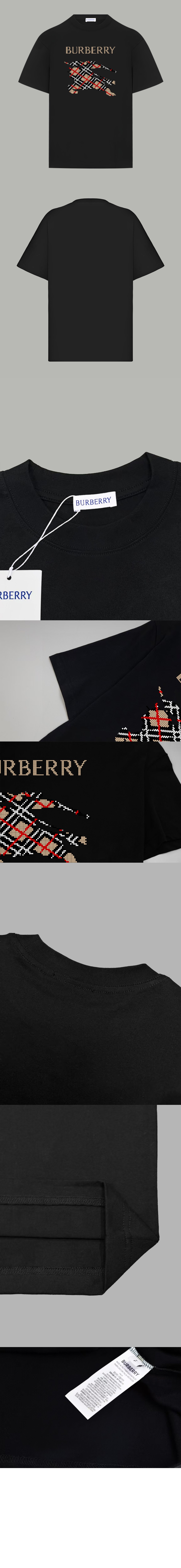 미러급레플리카사이트 | 명품레플리카 전문 쇼핑몰  | 하이퀄 - 크로스 스티치 EKD​ 코튼 티셔츠 &gt; 버버리