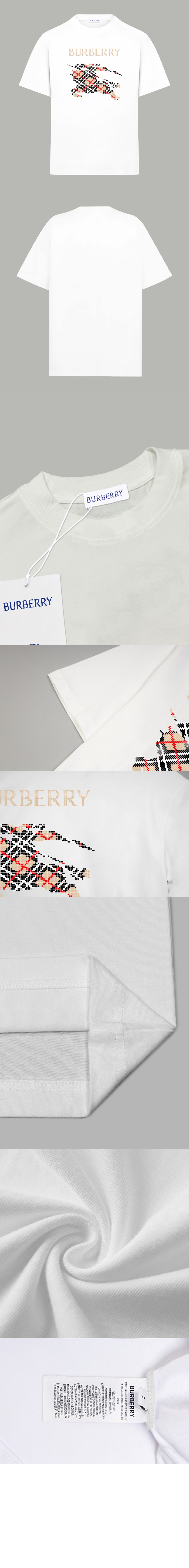 미러급레플리카사이트 | 명품레플리카 전문 쇼핑몰  | 하이퀄 - 크로스 스티치 EKD​ 코튼 티셔츠 &gt; 버버리