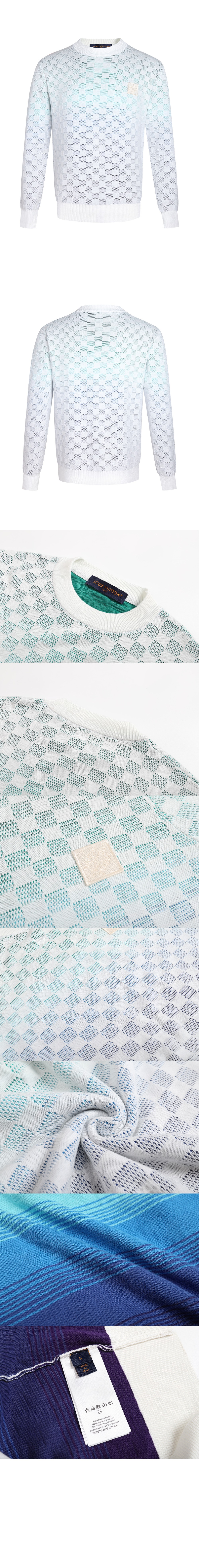 미러급레플리카사이트 | 명품레플리카 전문 쇼핑몰  | 하이퀄 - 다미에 그라디언트 자카드 풀오버 &gt; 루이비통