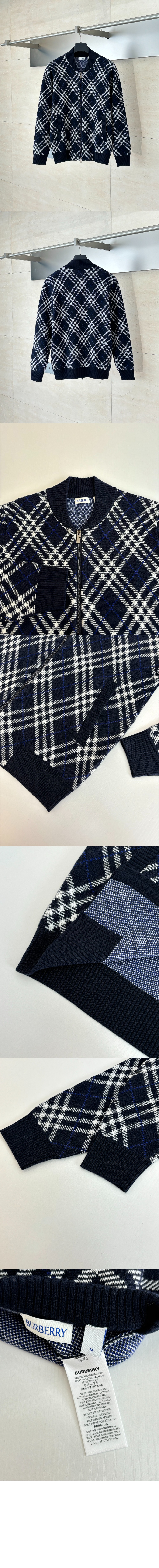 미러급레플리카사이트 | 명품레플리카 전문 쇼핑몰  | 하이퀄 - 체크 울 블렌드 보머 재킷 > 버버리
