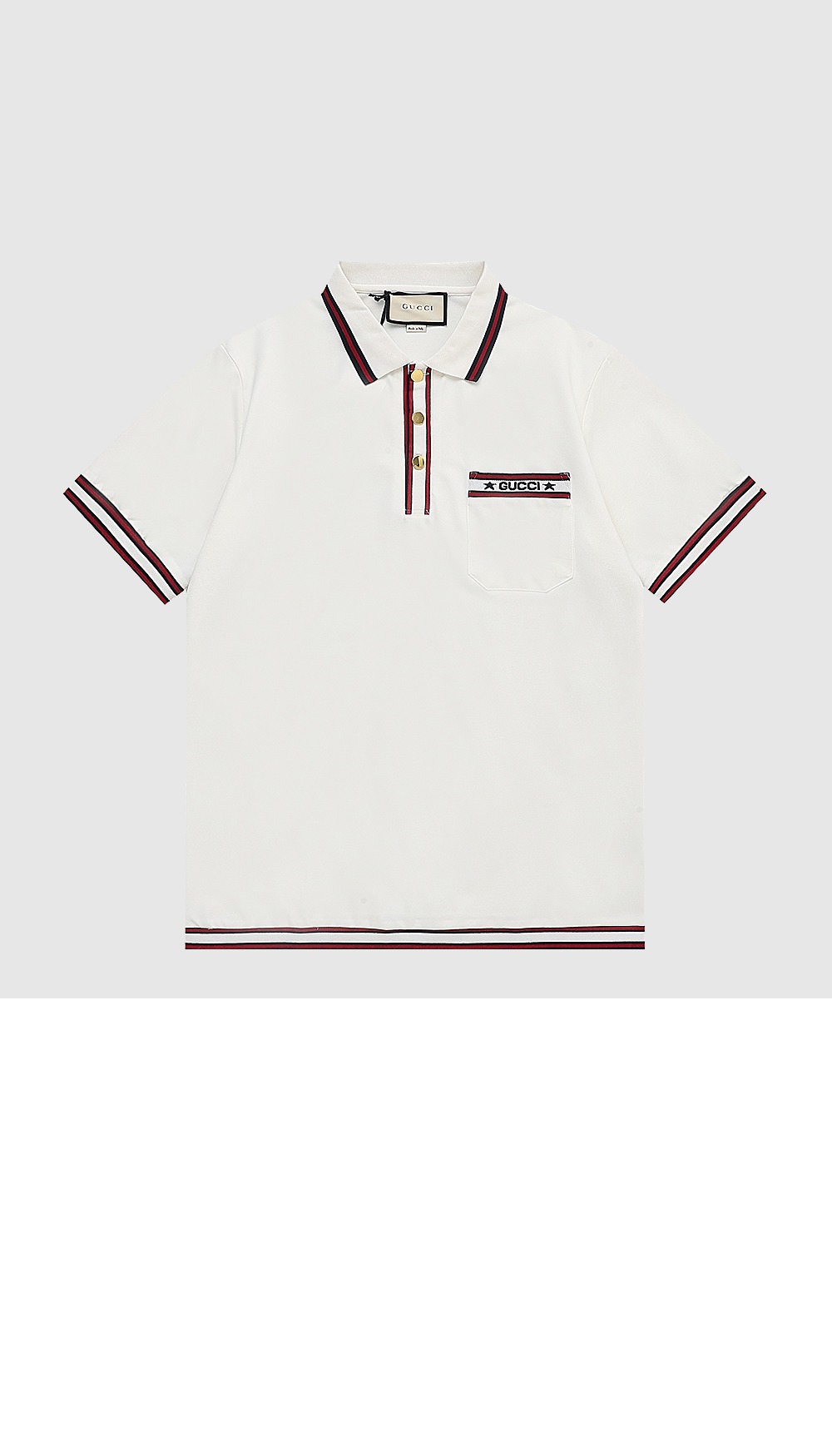 미러급레플리카사이트 | 명품레플리카 전문 쇼핑몰  | 하이퀄 - 스트레치 비스코스 폴로 탑 &gt; 구찌