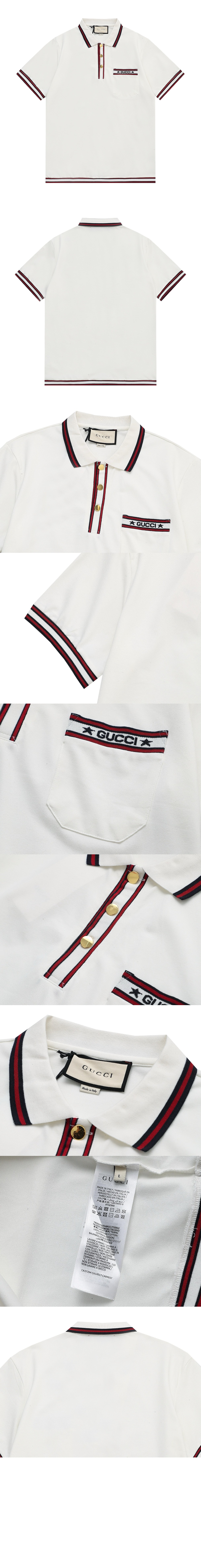 미러급레플리카사이트 | 명품레플리카 전문 쇼핑몰  | 하이퀄 - 스트레치 비스코스 폴로 탑 &gt; 구찌