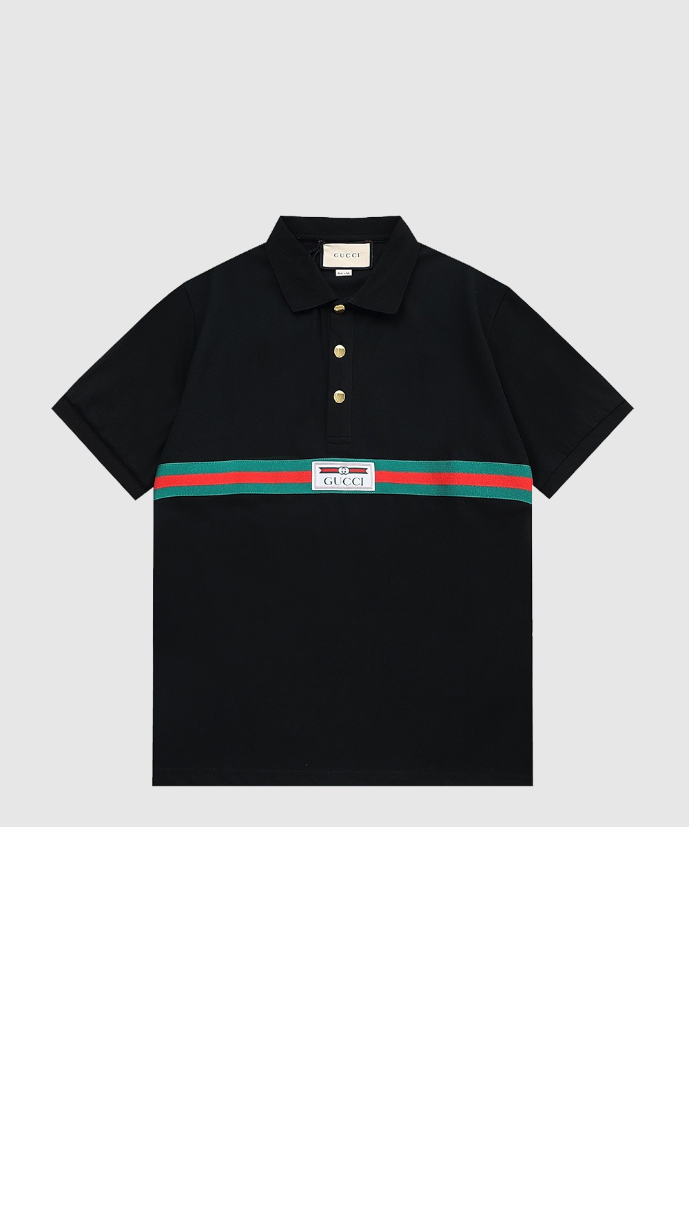 미러급레플리카사이트 | 명품레플리카 전문 쇼핑몰  | 하이퀄 - 스트레치 비스코스 폴로 탑 &gt; 구찌