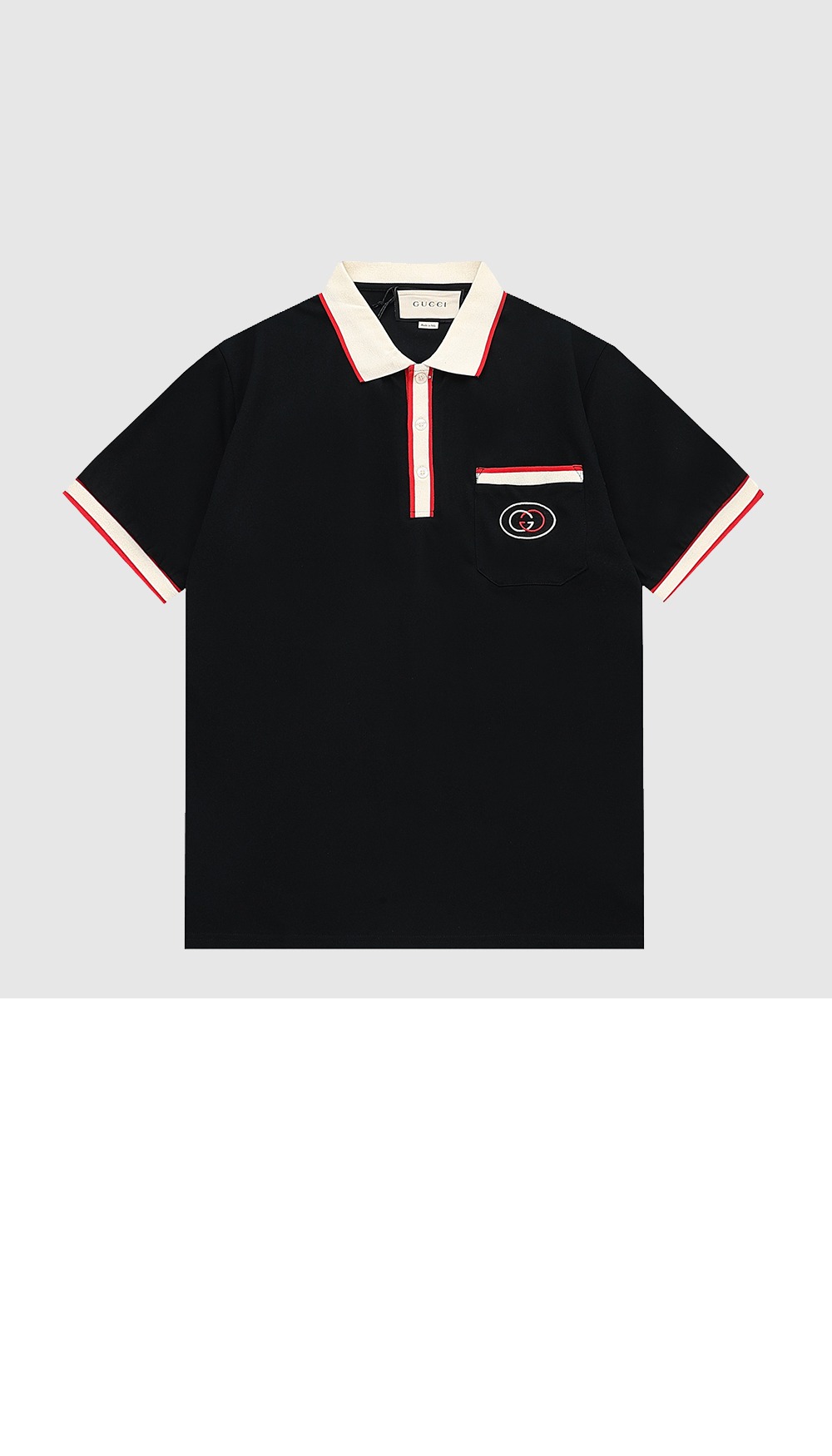 미러급레플리카사이트 | 명품레플리카 전문 쇼핑몰  | 하이퀄 - 스트레치 비스코스 폴로 탑 &gt; 구찌