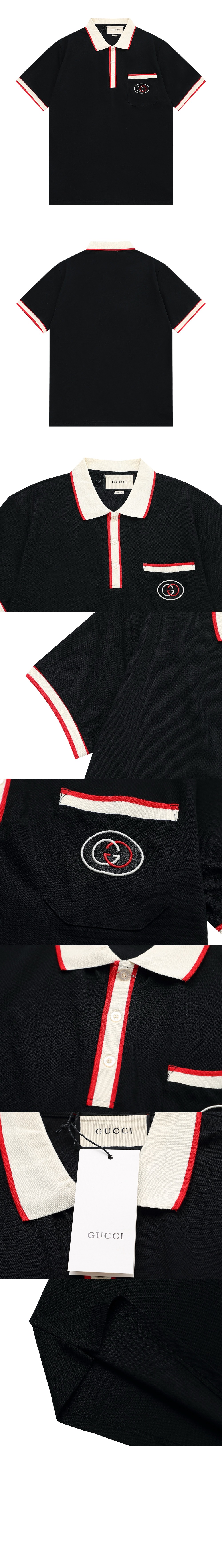 미러급레플리카사이트 | 명품레플리카 전문 쇼핑몰  | 하이퀄 - 스트레치 비스코스 폴로 탑 &gt; 구찌