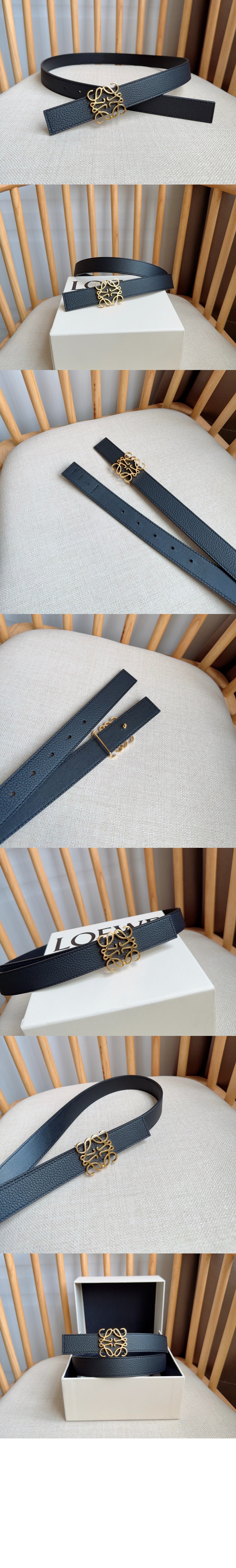 미러급레플리카사이트 | 명품레플리카 전문 쇼핑몰  | 하이퀄 - 소프트 알갱이 소가죽 양면 아나그램 벨트 &gt; 로에베