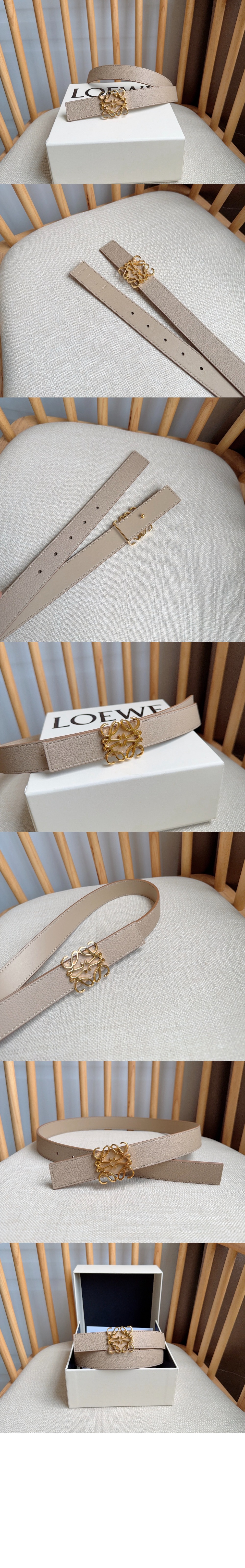 미러급레플리카사이트 | 명품레플리카 전문 쇼핑몰  | 하이퀄 - 소프트 알갱이 소가죽 양면 아나그램 벨트 &gt; 로에베